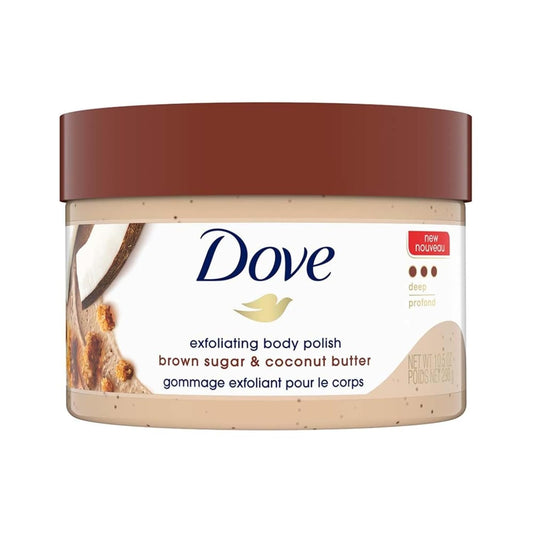 Dove Exfoliating Body Polish Scrub with Brown Sugar & Coconut Butter