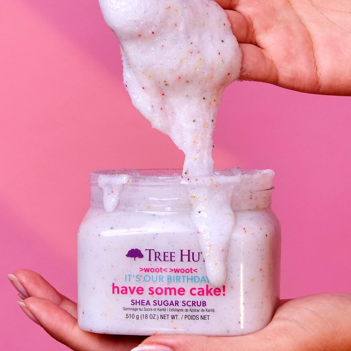 Tree Hut Exfoliating Shea Sugar Scrub – Birthday Cake