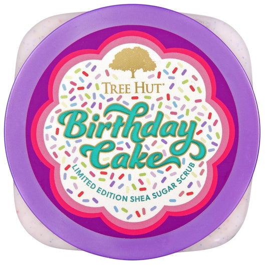 Tree Hut Exfoliating Shea Sugar Scrub – Birthday Cake