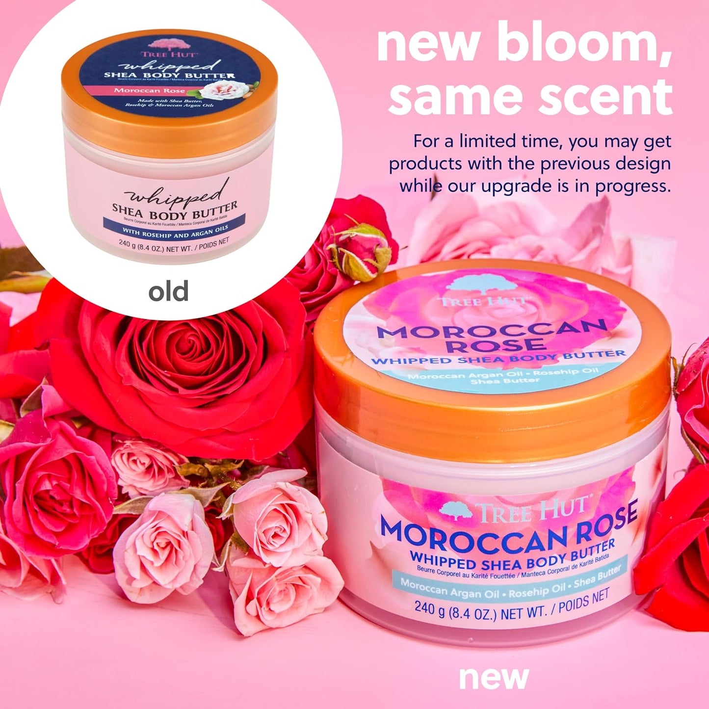 Tree Hut Moroccan Rose Whipped Shea Body Butter