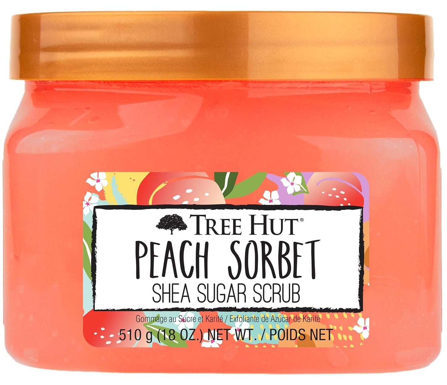 Tree Hut Peach Sorbet Shea Sugar Scrub