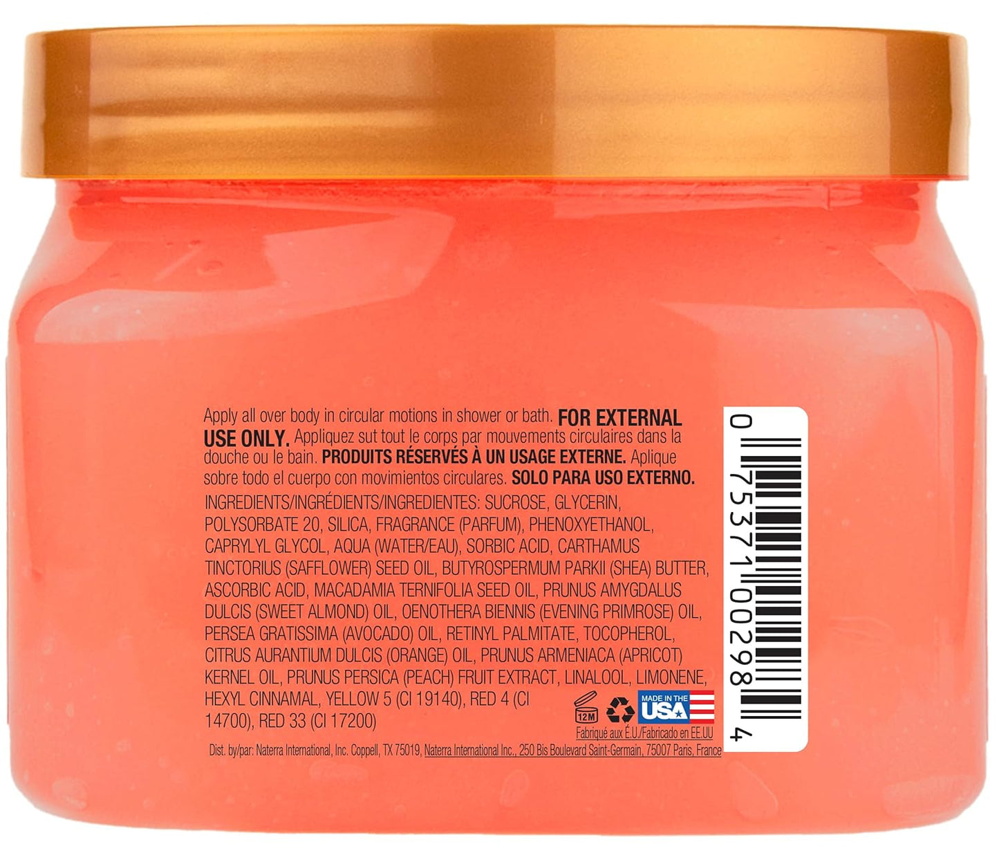 Tree Hut Peach Sorbet Shea Sugar Scrub