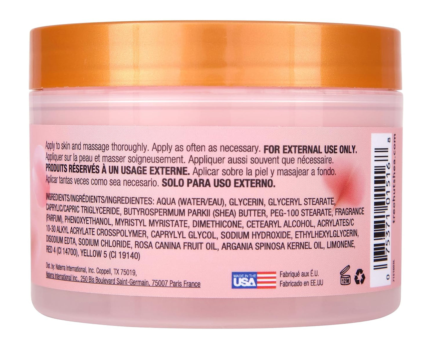 Tree Hut Moroccan Rose Whipped Shea Body Butter