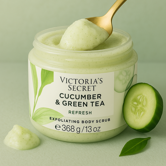 Cucumber & Green Tea Exfoliating Body Scrub - 368g