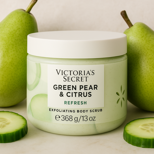 Green Pear & Citrus Exfoliating Body Scrub -386g