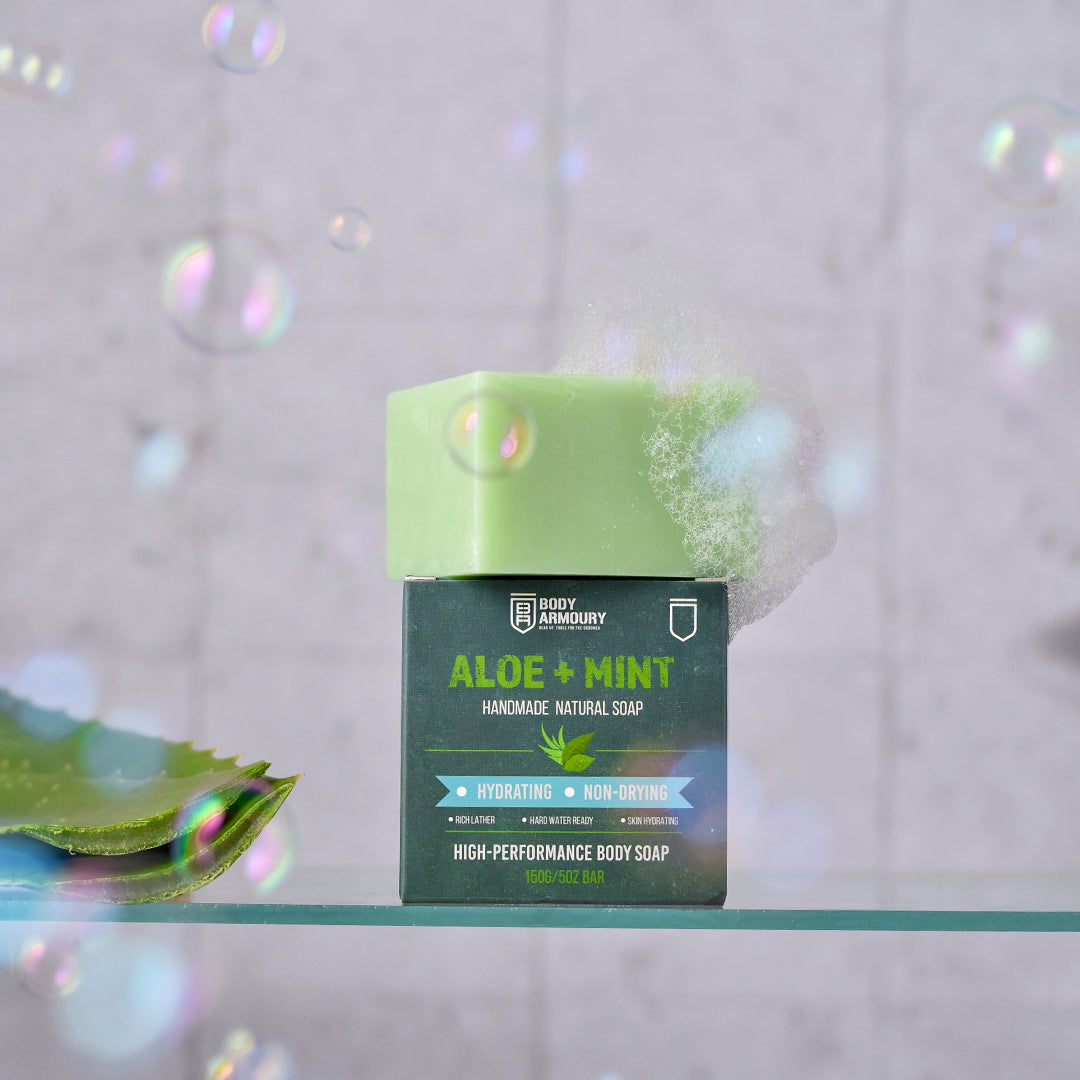 Body Armoury Aloe + Mint Body Soap