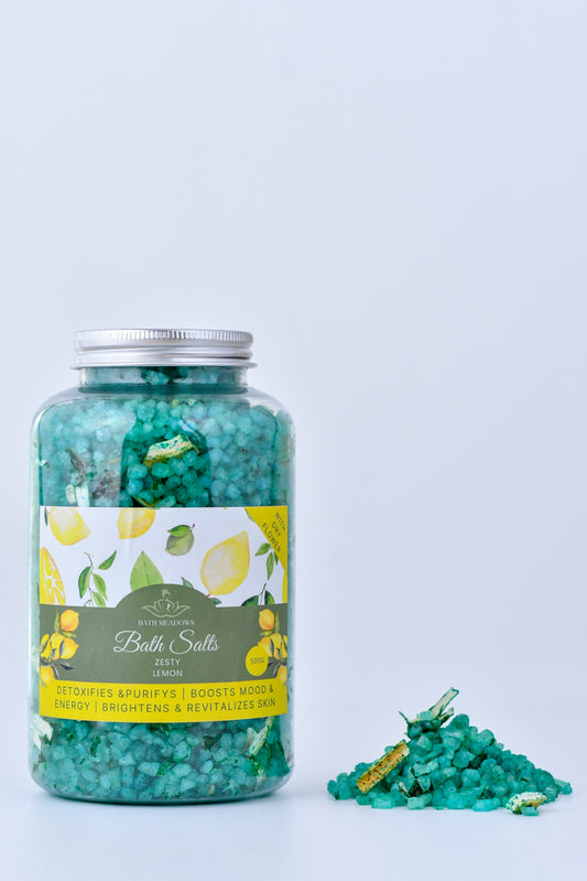 Bath Meadows Zesty Lemon Bath Salts
