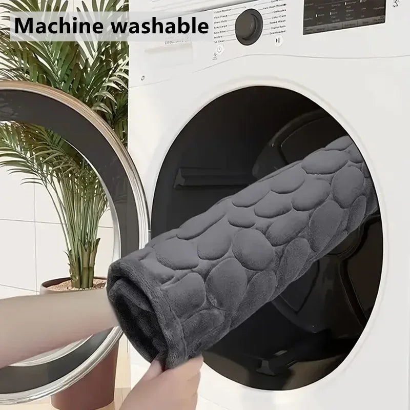 3D Non-Slip Bathroom Mat - Soft Memory Foam Comfort