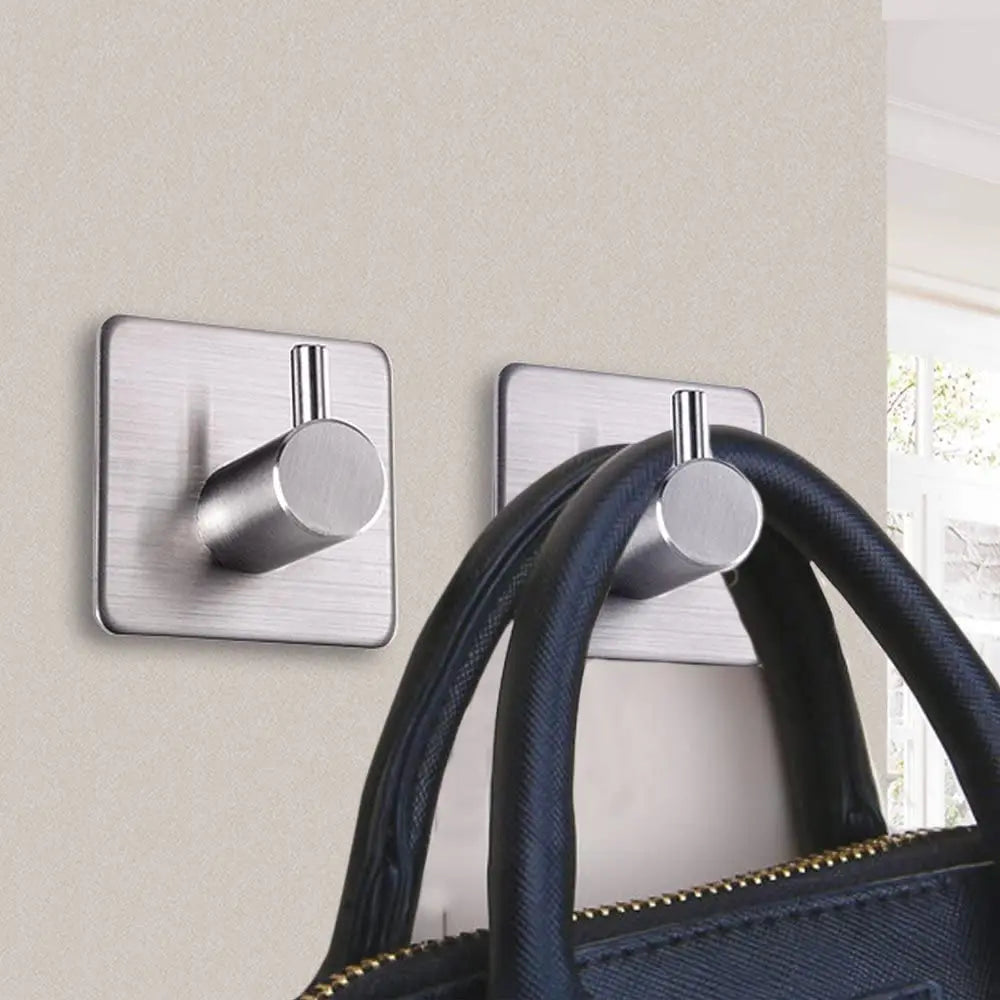 Self-Adhesive Waterproof Stainless Steel Hooks