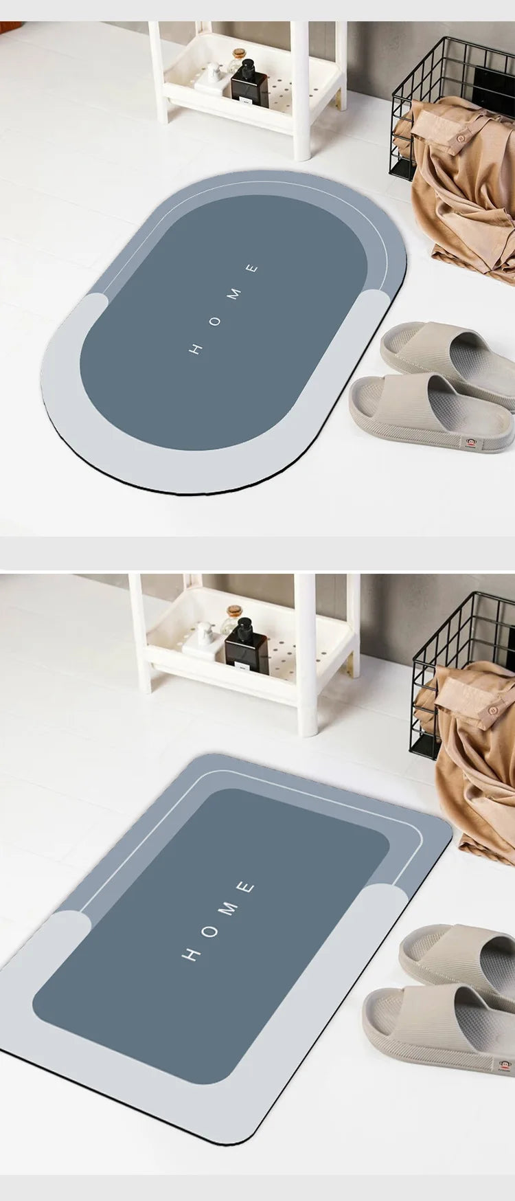 Diatomite Bathroom Mats