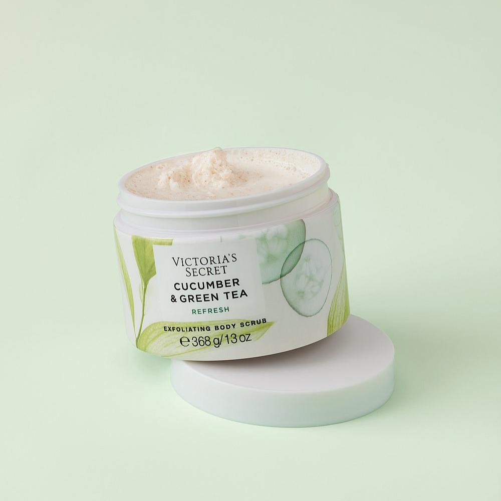 Cucumber & Green Tea Exfoliating Body Scrub - 368g