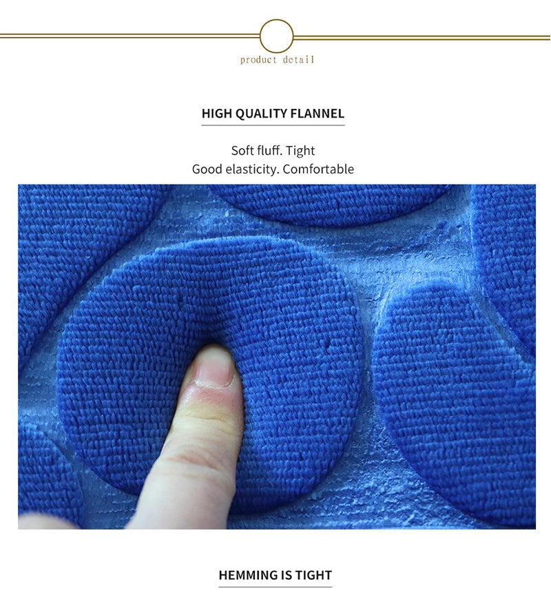 Bathroom mats sets of 2 or 3 pcs(1 Toilet cover, bottom toilet mat or 1 bathroom mat)