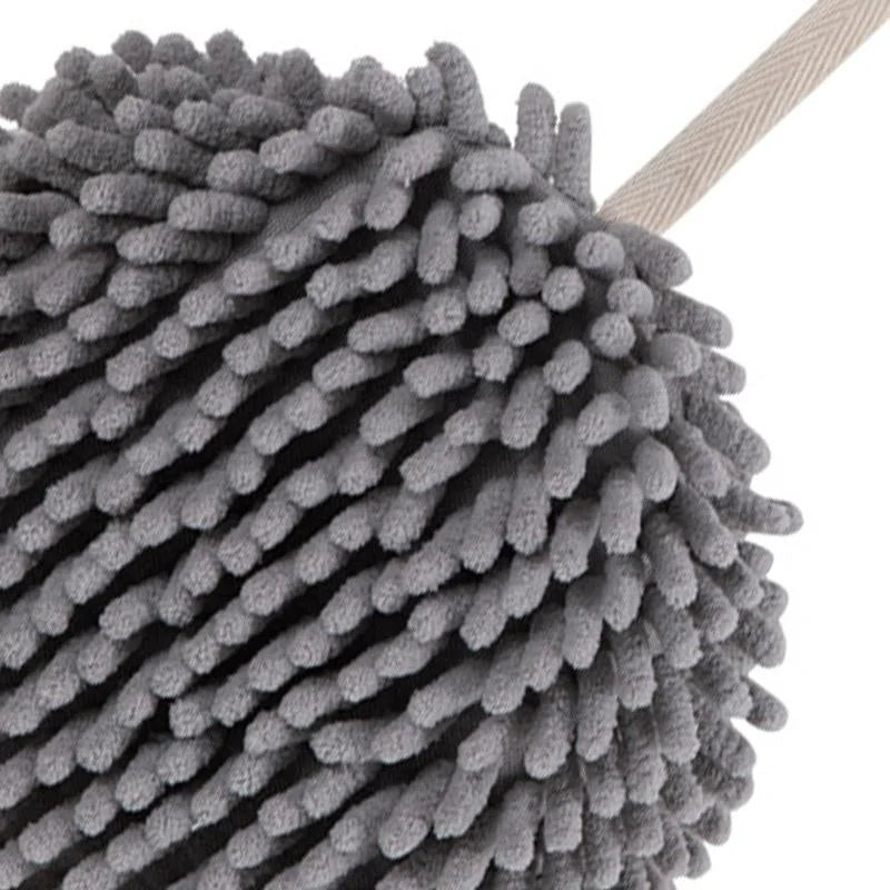 Fuzzy Ball Towel
