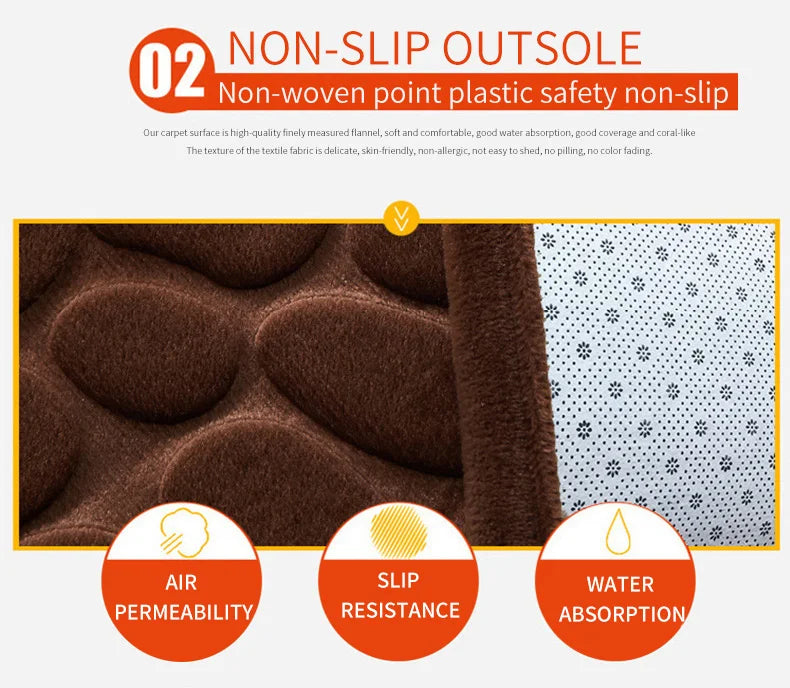 Bathroom mats sets of 2 or 3 pcs(1 Toilet cover, bottom toilet mat or 1 bathroom mat)