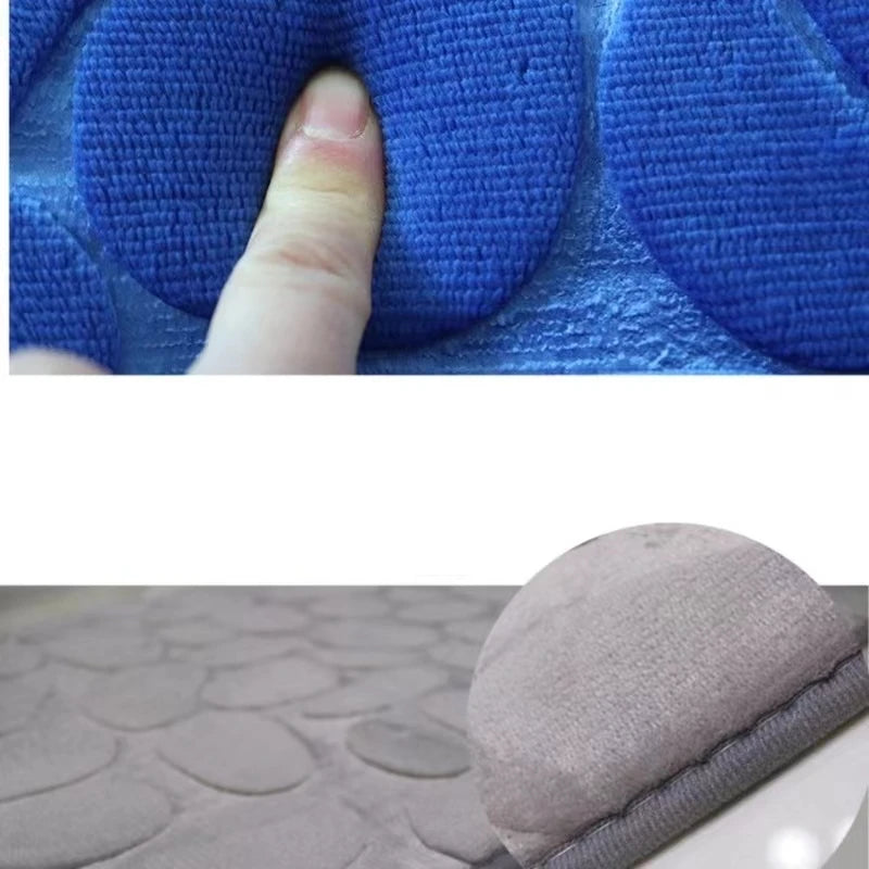 Bathroom mats sets of 2 or 3 pcs(1 Toilet cover, bottom toilet mat or 1 bathroom mat)