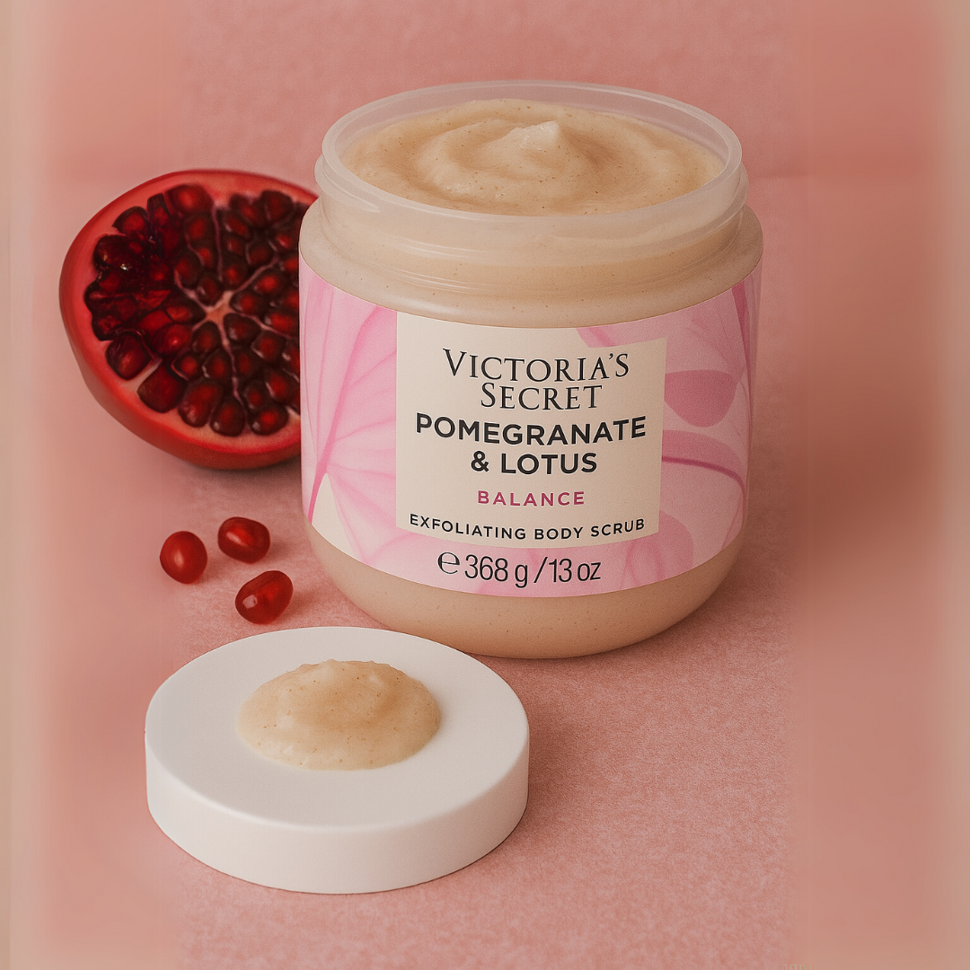 Pomegranate & Lotus Exfoliating Body Scrub -386g