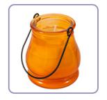 Soy wax Orange scented candle NOVARA KE