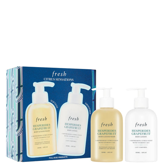 Fresh Hesperides Grapefruit Body Wash and Lotion Bundle