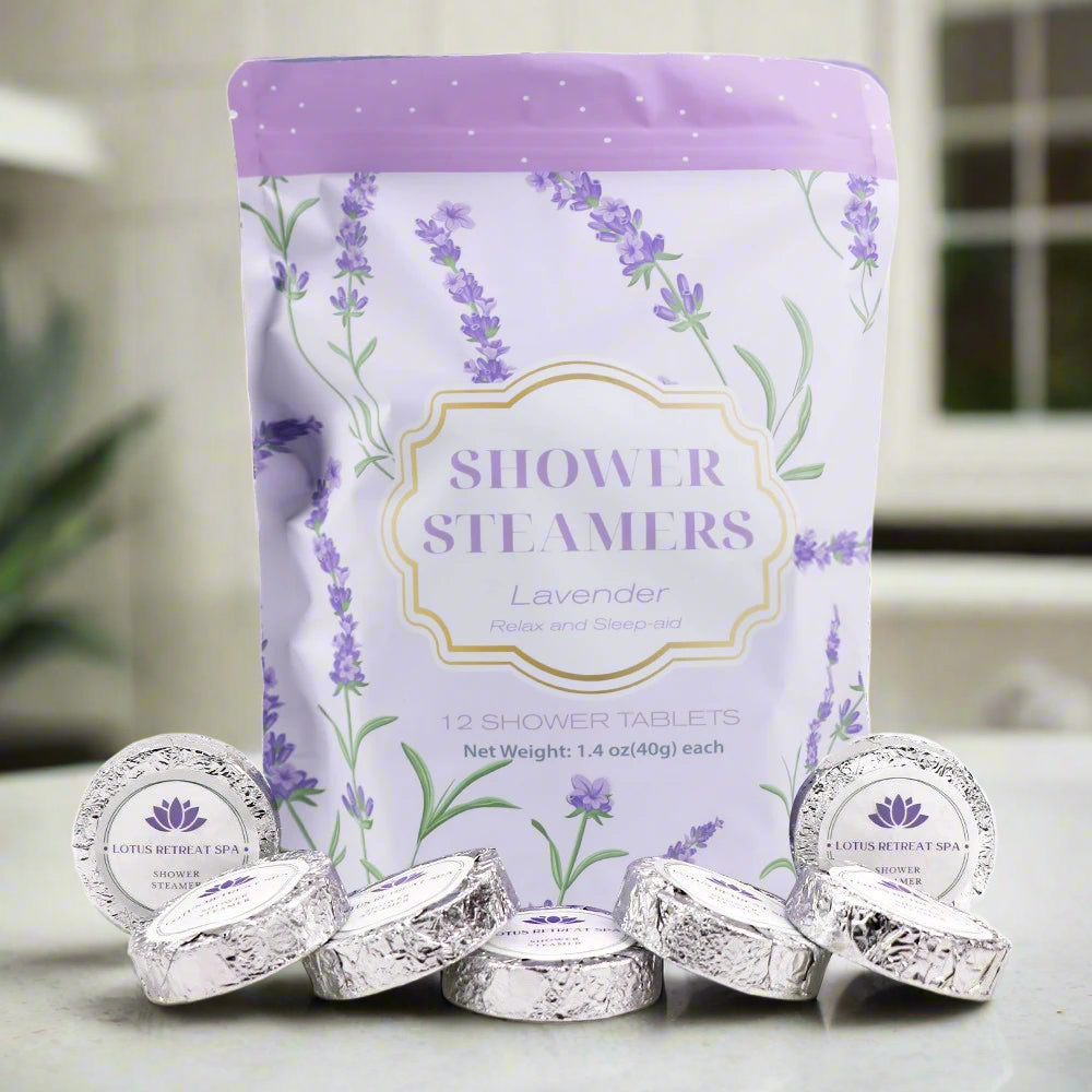 Lavender Shower Steamers 🌸✨ | Ultimate Relaxation & Tranquility NOVARA KE