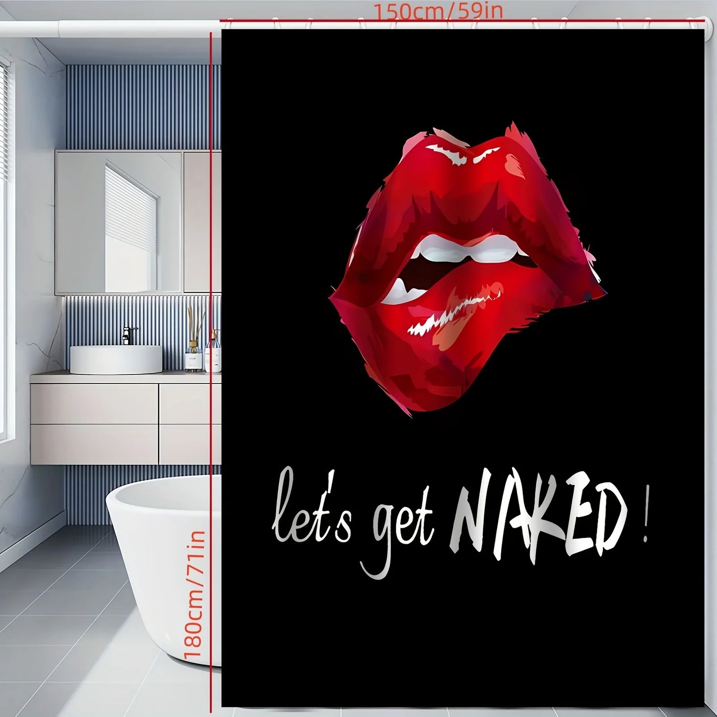 Art Design Shower Curtains -Polyester