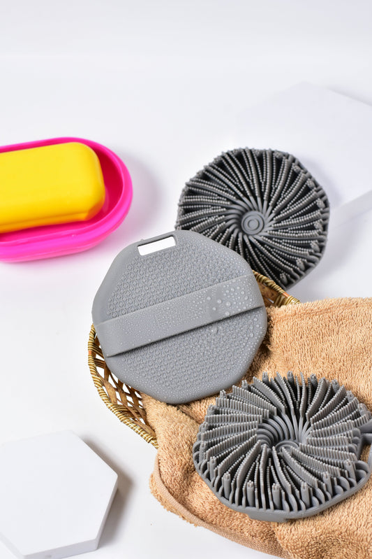 Why You Should Ditch Your Loofah for the Body Armoury Silicone Scrubber