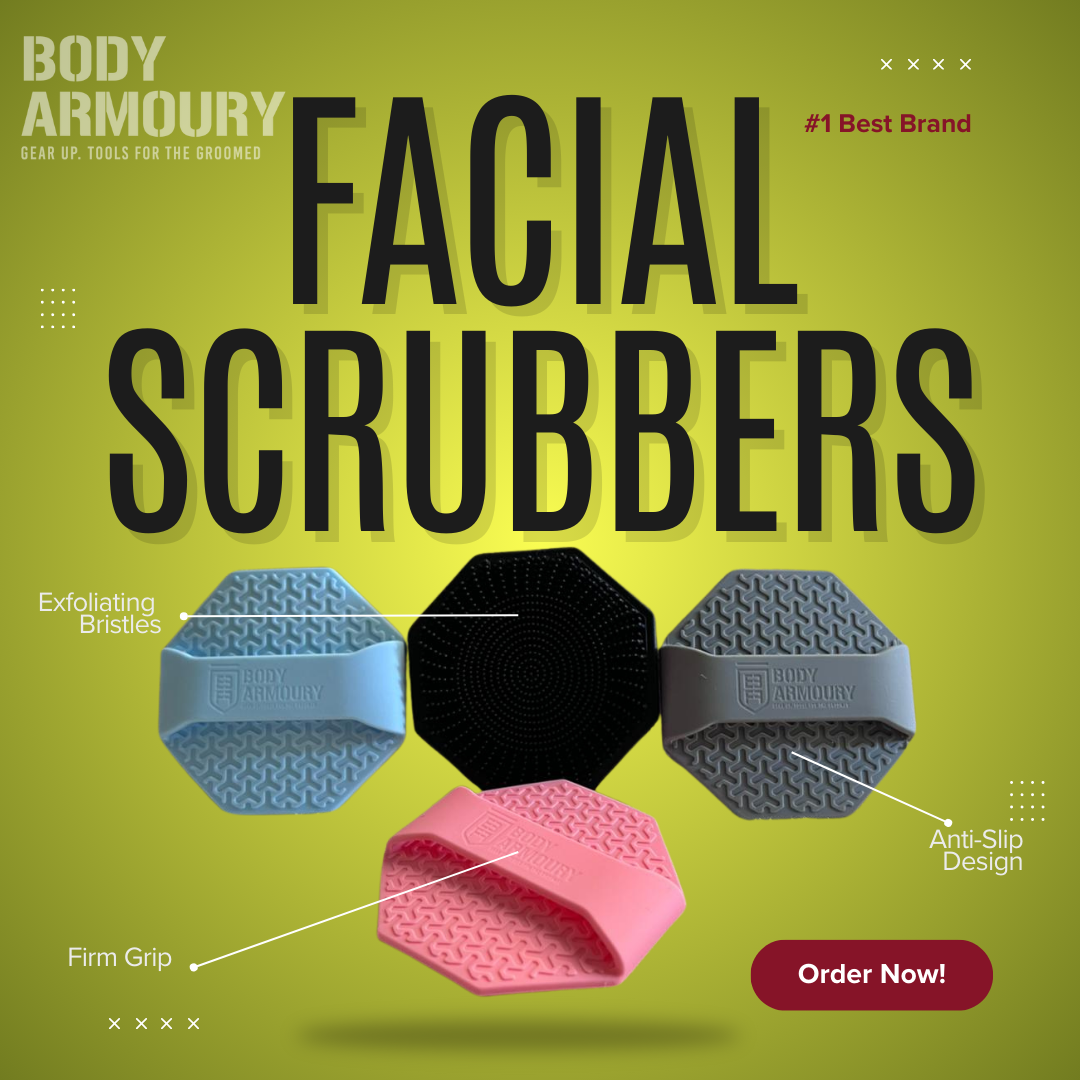 Body Armoury Face scrubbers