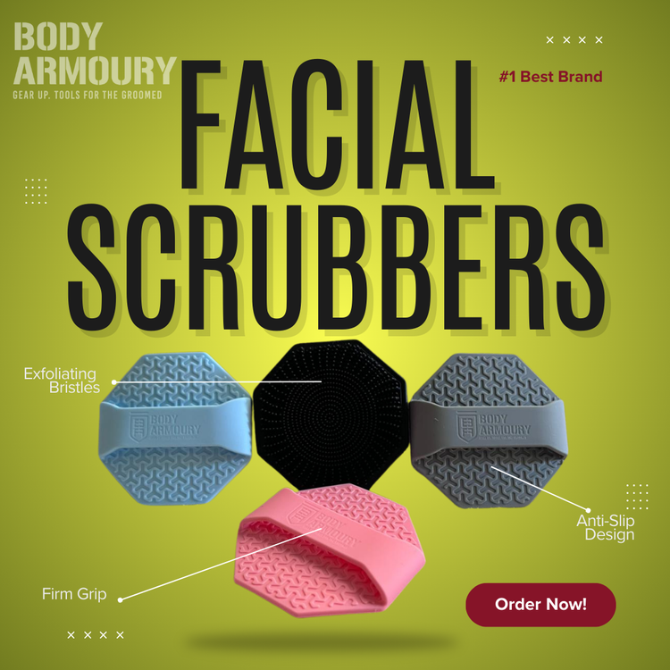 Body Armoury Face scrubbers