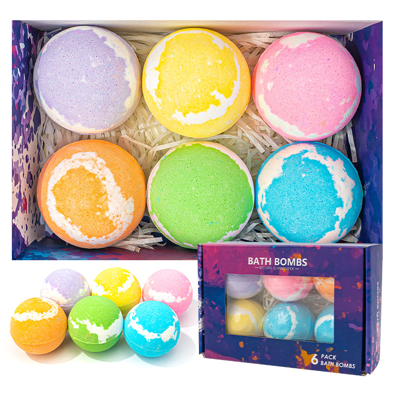 Bath bomb Gift Set(6 Bath Bombs 100g/bomb) - Novara Essentials - Nairobi - Kenya