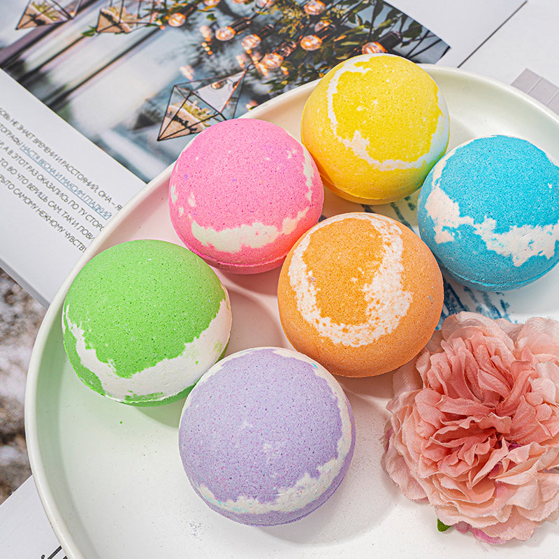 Bath bomb Gift Set(6 Bath Bombs 100g/bomb)