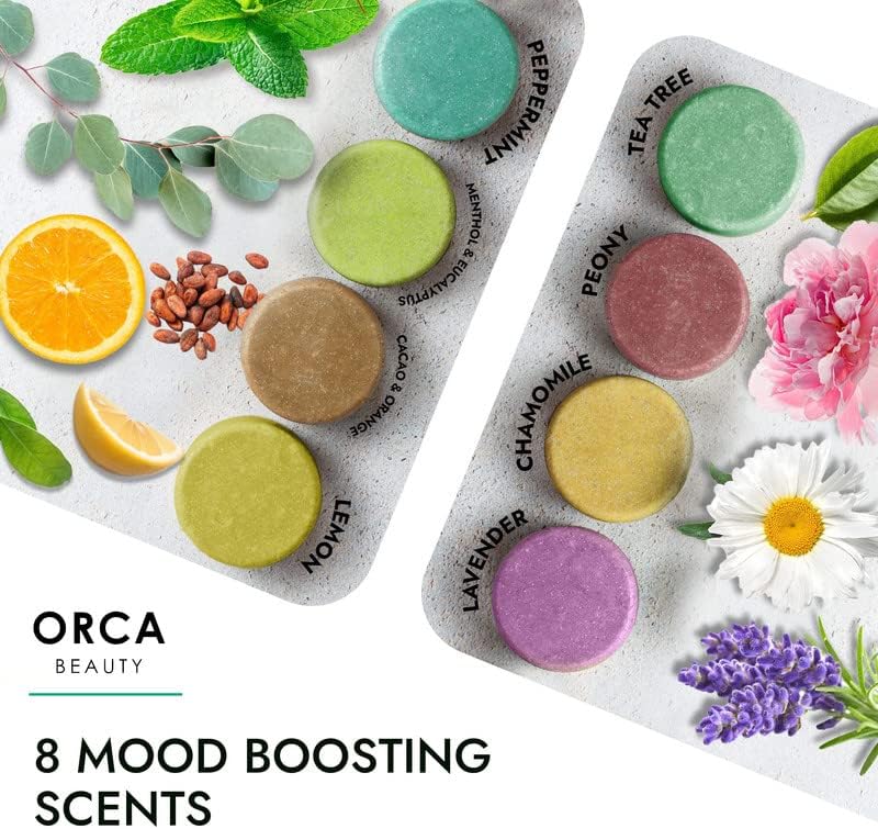 Shower Steamers Aromatherapy - Relaxation Gifts for Women, Unique Spa Gifts (Variety Pack Scent 8PC)