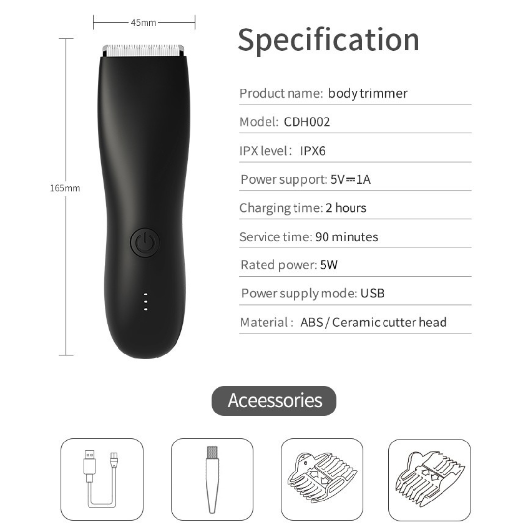 BODY ARMOURY™ Smooth Operator Lite Body Trimmer