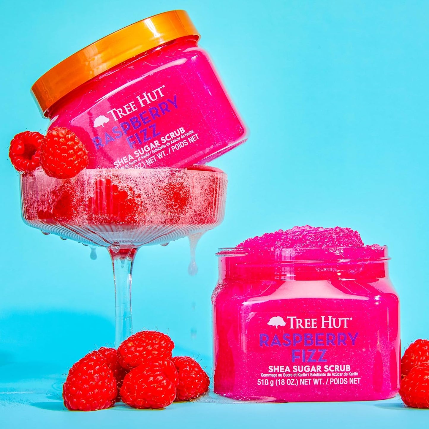 Tree Hut Raspberry Fizz Shea Sugar Scrub