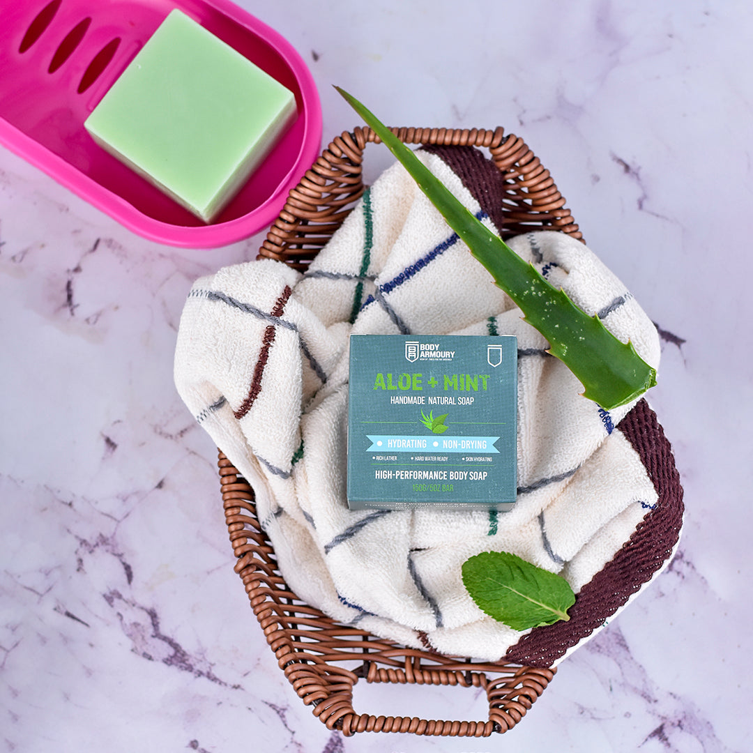 Body Armoury Aloe + Mint Body Soap