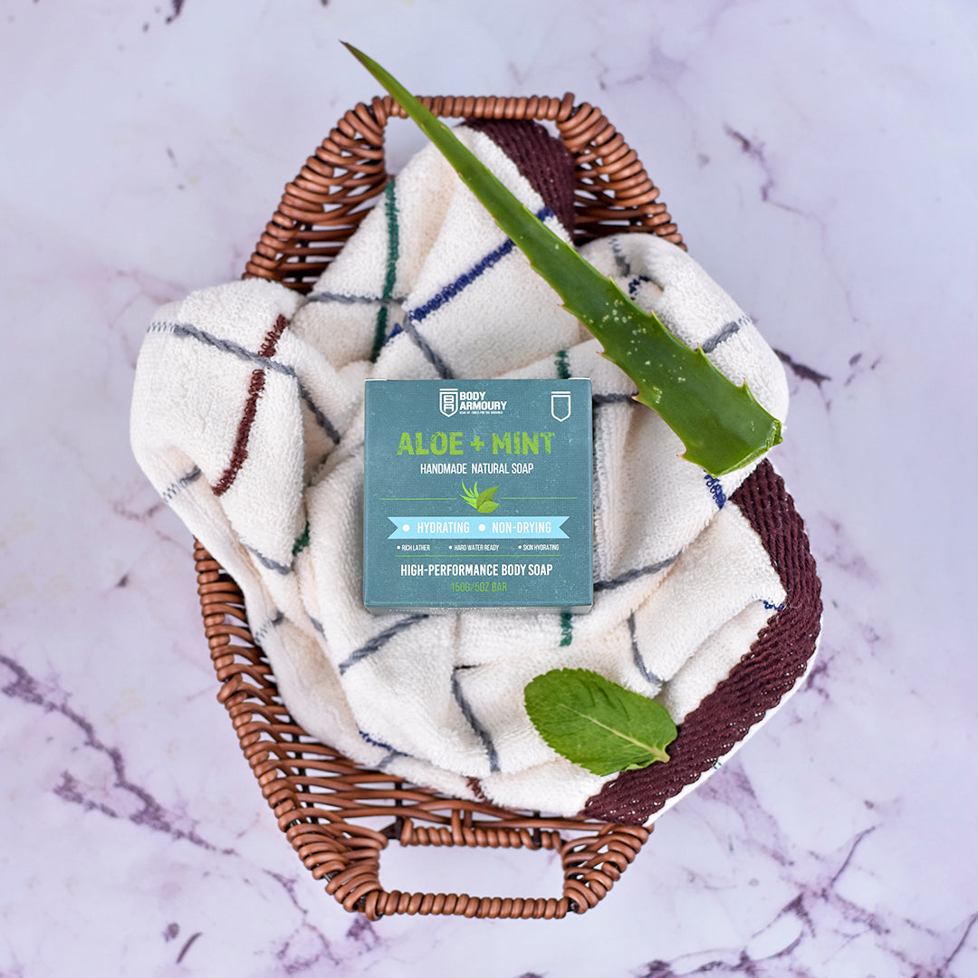 Body Armoury Aloe + Mint Body Soap