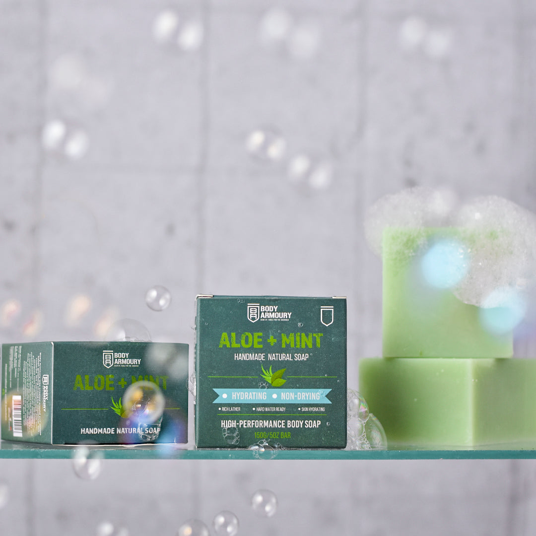 Body Armoury Aloe + Mint Body Soap