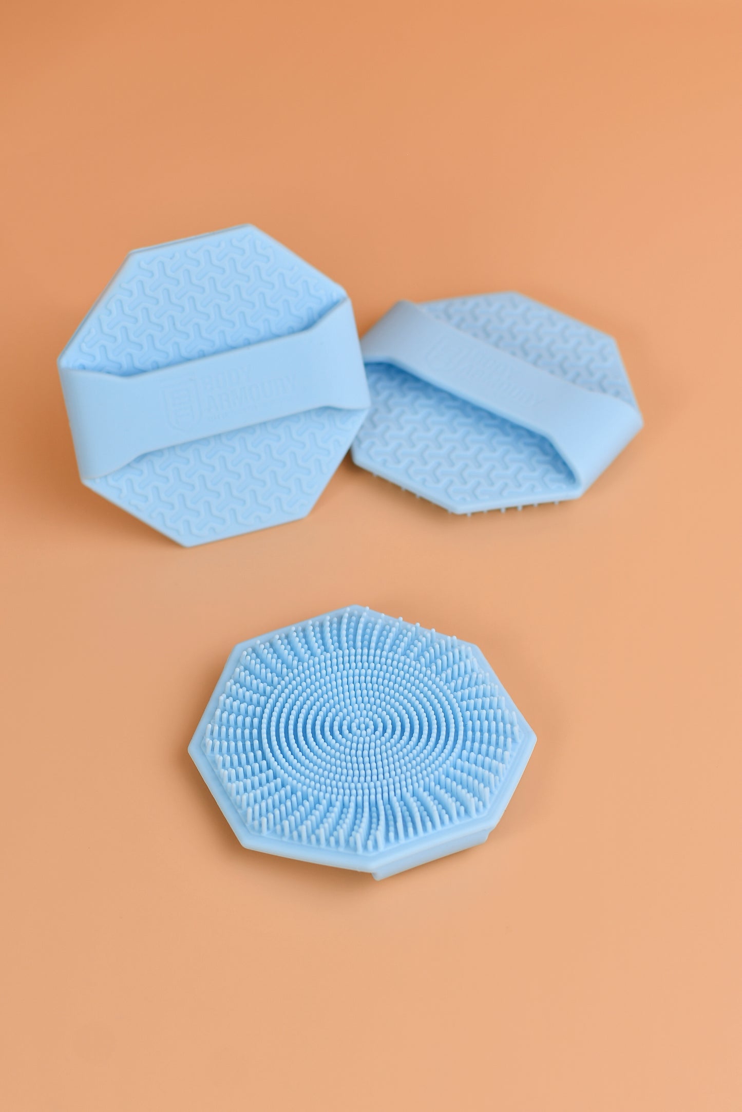 Body Armoury Silicone Face scrubber -Blue