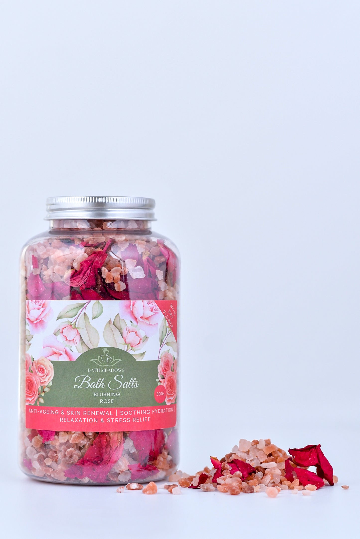 Bath Meadows Blushing Rose Bath Salts