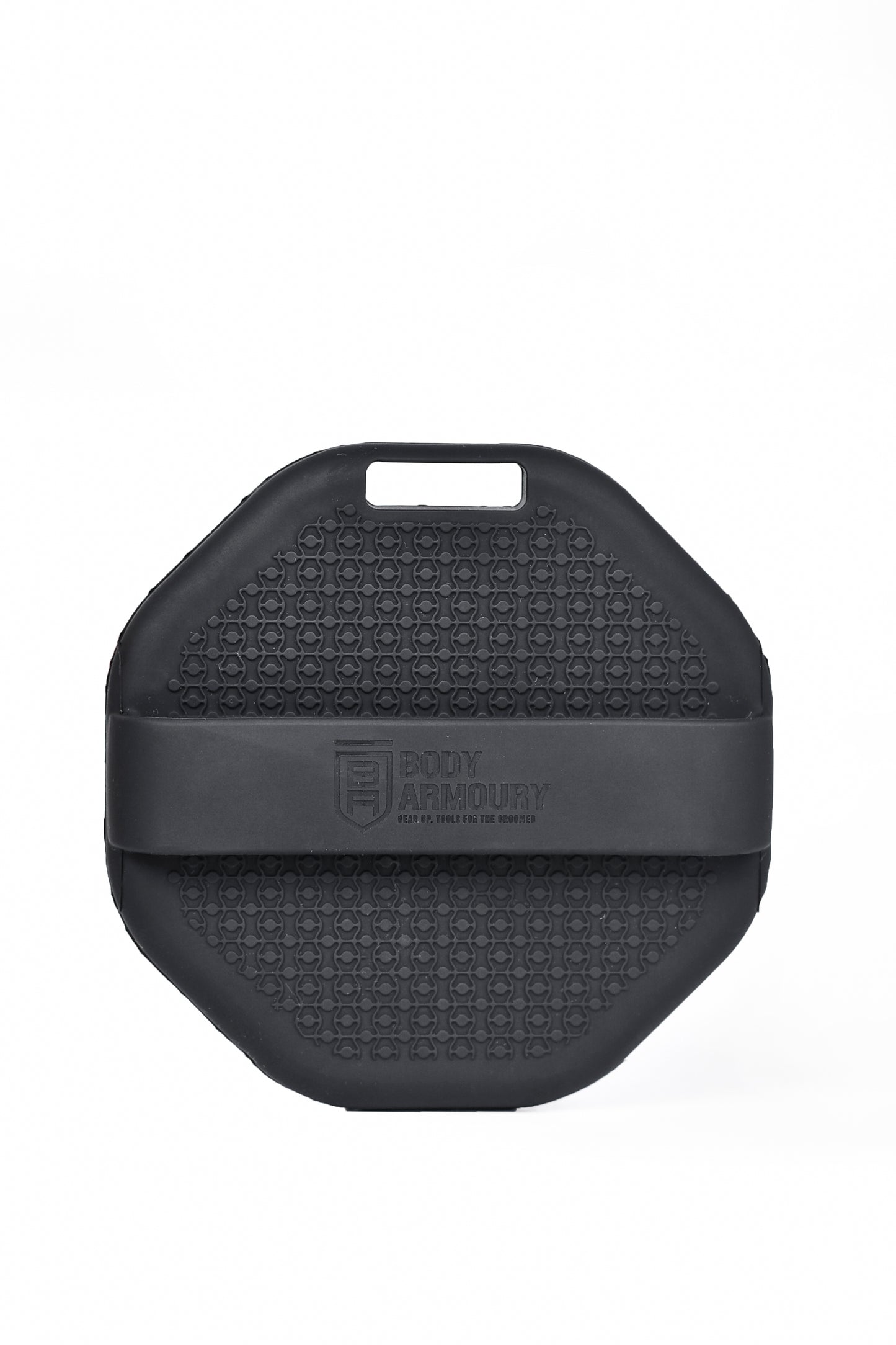 Body Armoury Black  Body Scrubber — Gear Up. Scrub Strong.