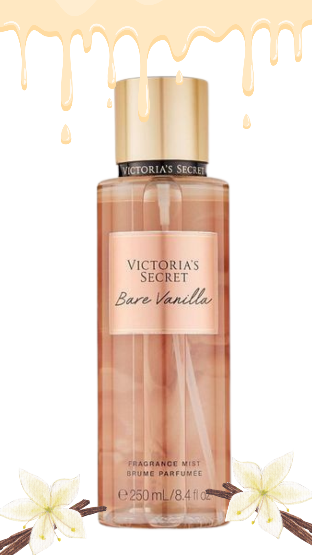 Victoria's Secret-Bare Vanilla Body mist