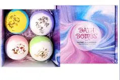 Dry Flower Bath bomb Gift Set(4pcs) NOVARA KE