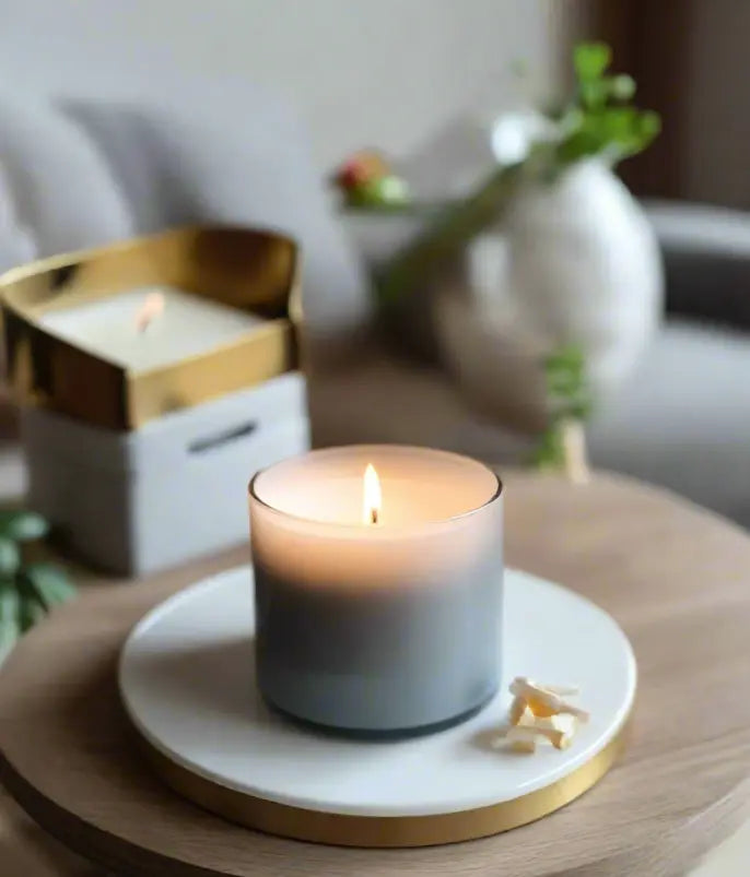 English Pear & Freesia Scented Candle 🍐🌸 NOVARA KE