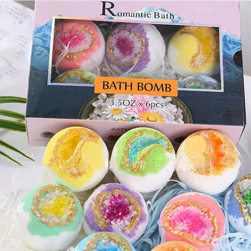 Romantic Bath Bomb Gift Set (6 Bombs) NOVARA KE