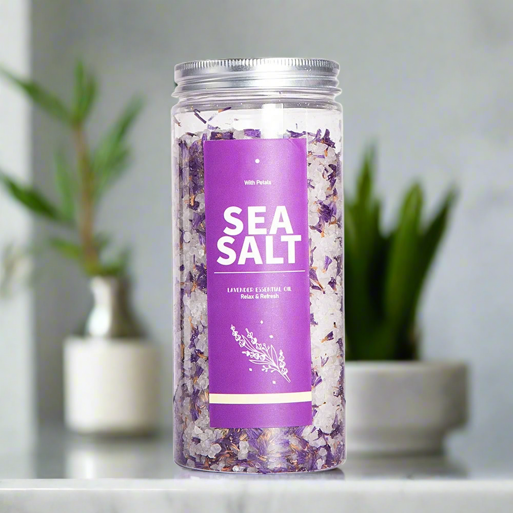 Sea Salt with Lavender Essential Oil 🌿✨ | Ultimate Relaxation & Wellness NOVARA KE