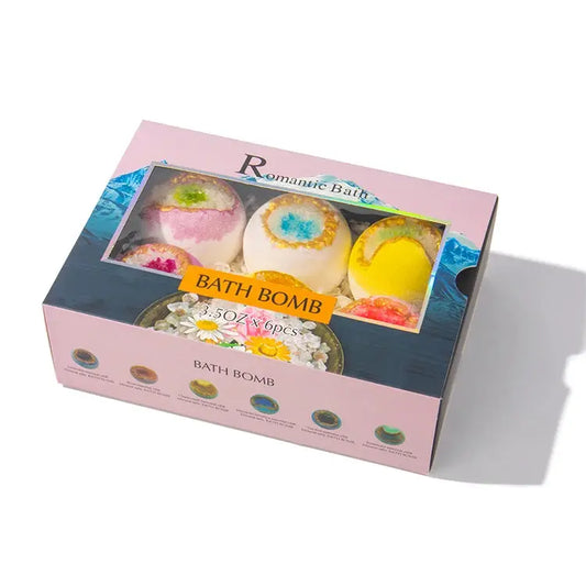 Romantic Bath Bomb Gift Set (6 Bombs) NOVARA KE