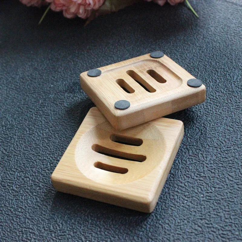 Bamboo Shower Steamer Holder/Tray - Square 🛁🌿