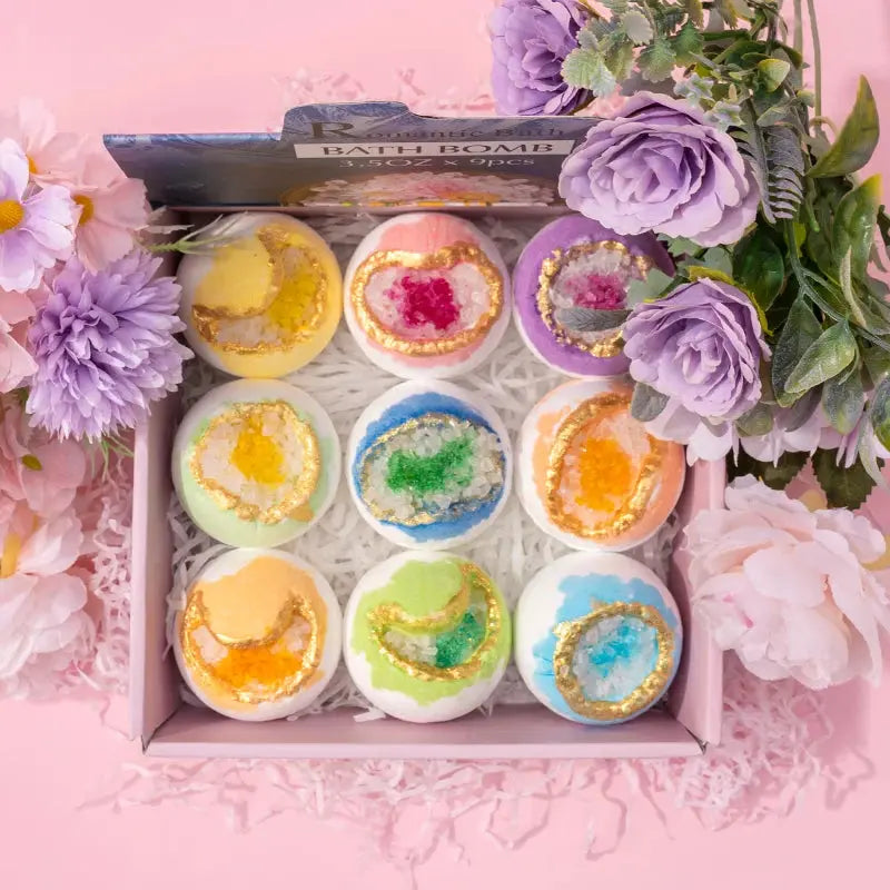 Romantic Bath Bomb Gift Set (9Bombs) NOVARA KE