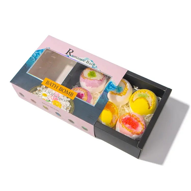 Romantic Bath Bomb Gift Set (6 Bombs) NOVARA KE