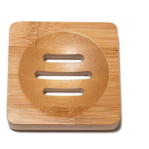 Bamboo Shower Steamer Holder/Tray - Square 🛁🌿